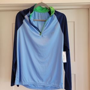 Men's southern tide 1/4 zip tide to trail uv protection fitness shirt activewear